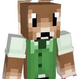 scillence Minecraft avatar bust