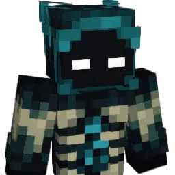 sculksenxor Minecraft avatar bust