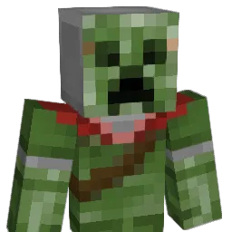 sellbat Minecraft avatar bust