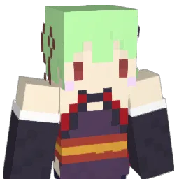 senkansan Minecraft avatar bust