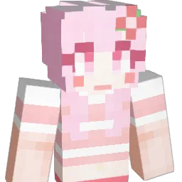 seolyeon Minecraft avatar bust