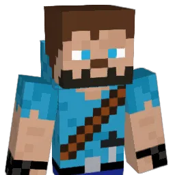 serbang Minecraft avatar bust