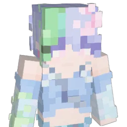 serestice Minecraft avatar bust