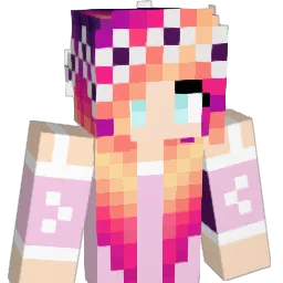 serina21 Minecraft avatar bust