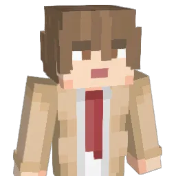 serrra Minecraft avatar bust
