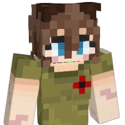 serval_irl Minecraft avatar bust