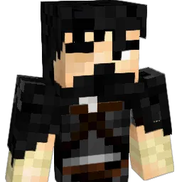 servilletanegra Minecraft avatar bust