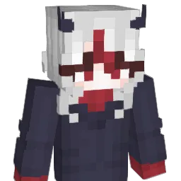 setan Minecraft avatar bust
