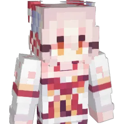 sevensilver Minecraft avatar bust