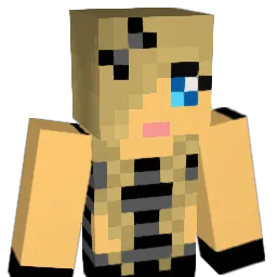 sexyblondechic Minecraft avatar bust