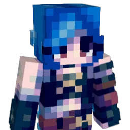 shaarkified Minecraft avatar bust