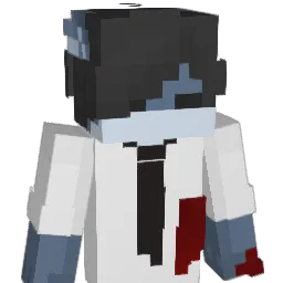 sharknerd Minecraft avatar bust