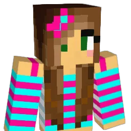sharonpink Minecraft avatar bust