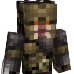 shauja Minecraft avatar bust