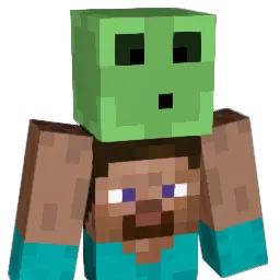 shermator Minecraft avatar bust