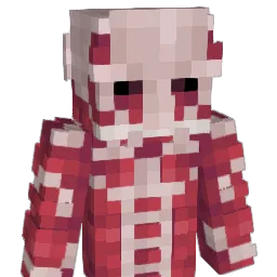 shigarakikiki Minecraft avatar bust