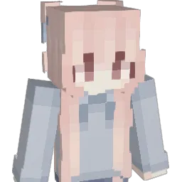 shinsi Minecraft avatar bust