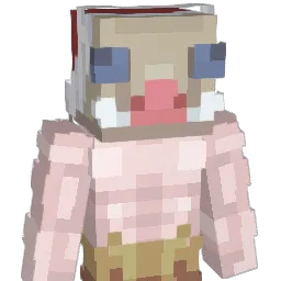 shiro4mi Minecraft avatar bust