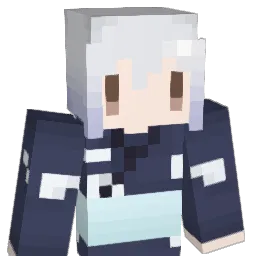 shiroiahiru Minecraft avatar bust