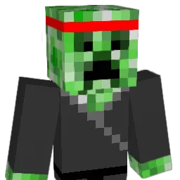 shockjaw Minecraft avatar bust