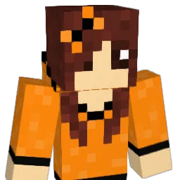 shortylady Minecraft avatar bust