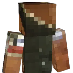 shrerk Minecraft avatar bust