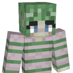 shroomclown Minecraft avatar bust