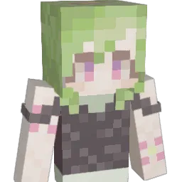 shushm Minecraft avatar bust