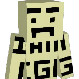 siciki Minecraft avatar bust