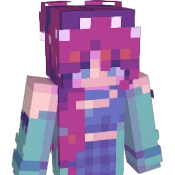 sillyjolie Minecraft avatar bust