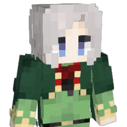 silver_water Minecraft avatar bust