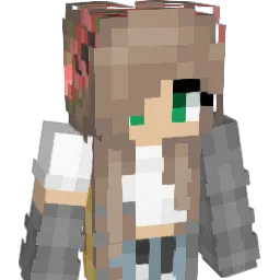 silverflowerrose Minecraft avatar bust