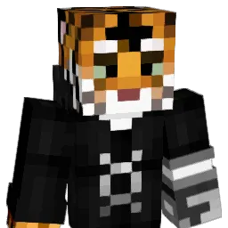 silvertiger1021 Minecraft avatar bust