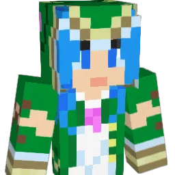 silvertje2514 Minecraft avatar bust