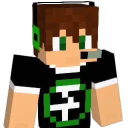 sim437 Minecraft avatar bust