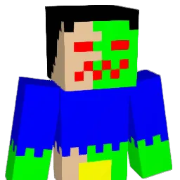 simcla Minecraft avatar bust