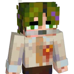 sinnercross Minecraft avatar bust