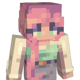 siobhanbooks Minecraft avatar bust