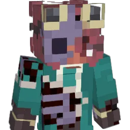 sirencide Minecraft avatar bust