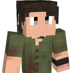 sk8chava Minecraft avatar bust