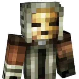 skebben Minecraft avatar bust