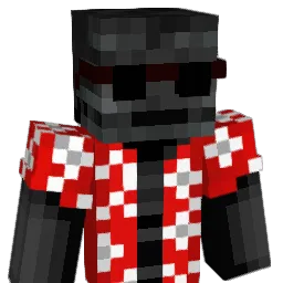skeletonfather Minecraft avatar bust