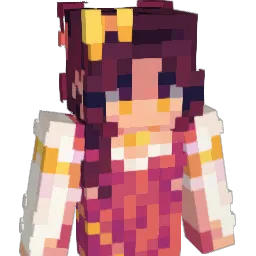 skirah Minecraft avatar bust