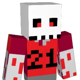 skull2154 Minecraft avatar bust