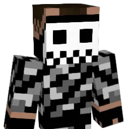 skull3867 Minecraft avatar bust