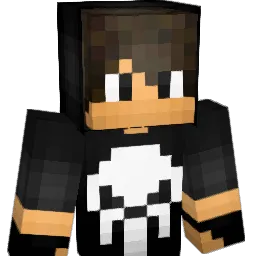 skulletal Minecraft avatar bust