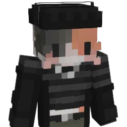 skvllykatt Minecraft avatar bust