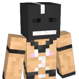slaxshax Minecraft avatar bust