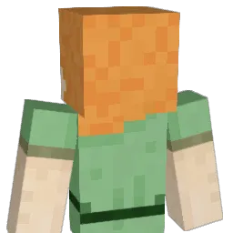 sleepdfish Minecraft avatar bust