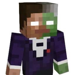 sliceopen Minecraft avatar bust